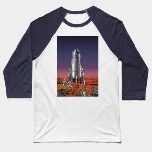 Vintage Science Fiction Baseball T-Shirt